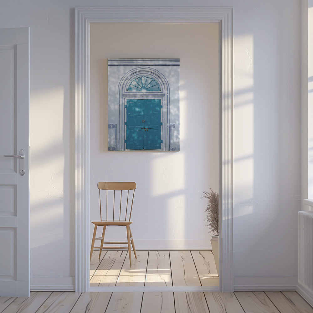 Turquoise Entryway | Canvas