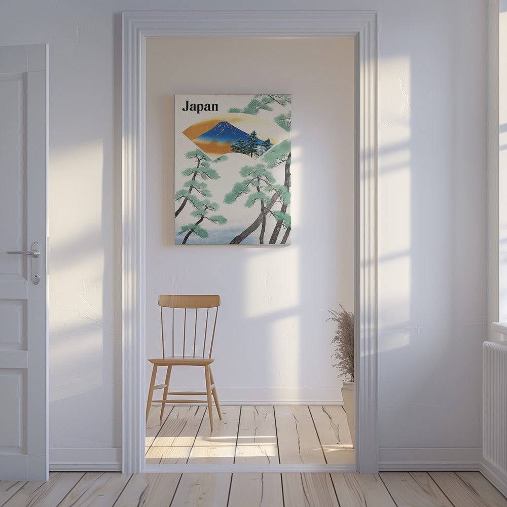 1930-talets japanska statliga järnvägsresor Poster | Canvas