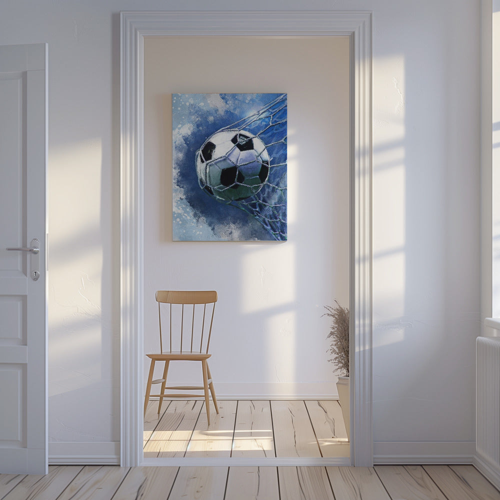 Fotboll 3 sportkonst | Canvas