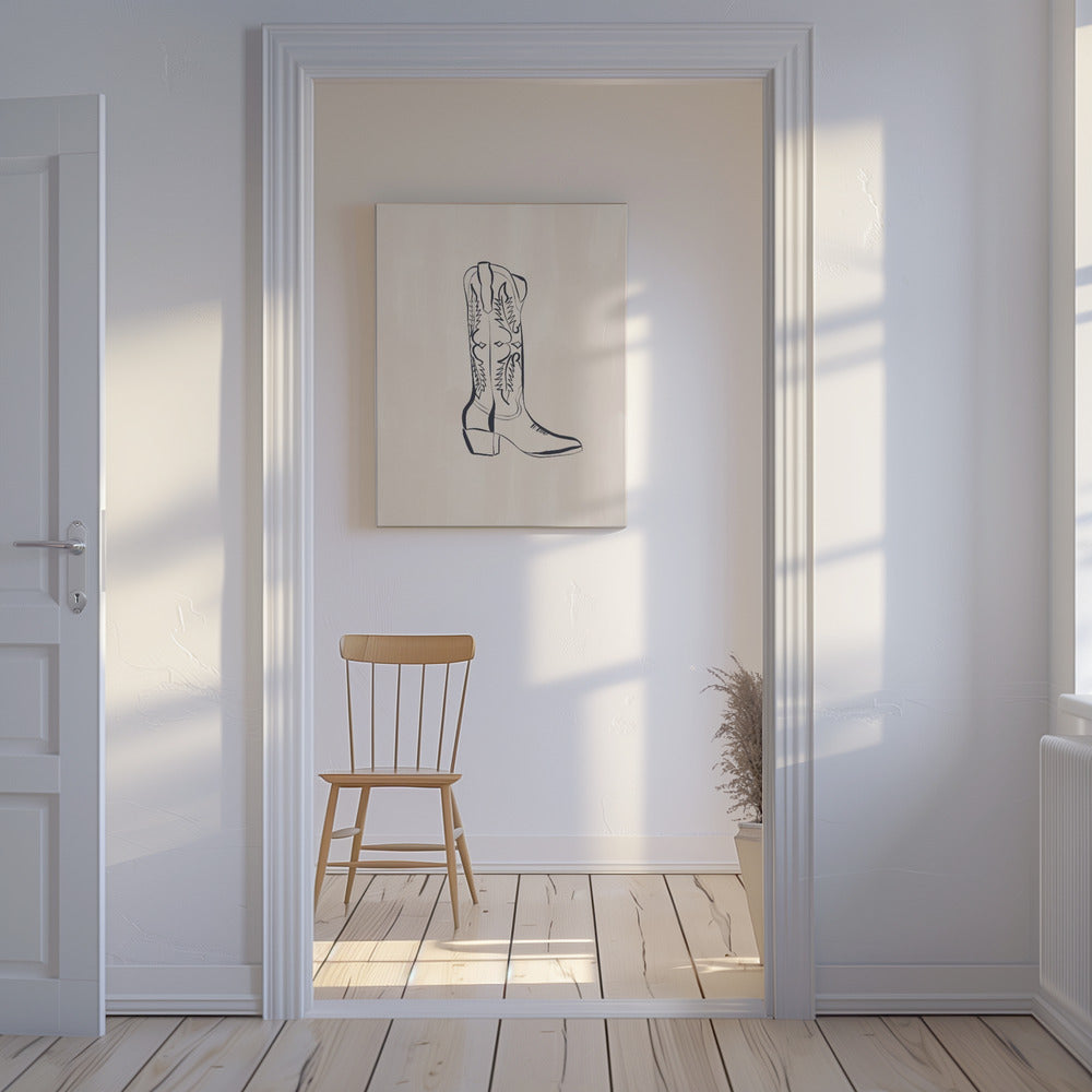 Cowboystövlar av Ivy Green Illustrations | Canvas