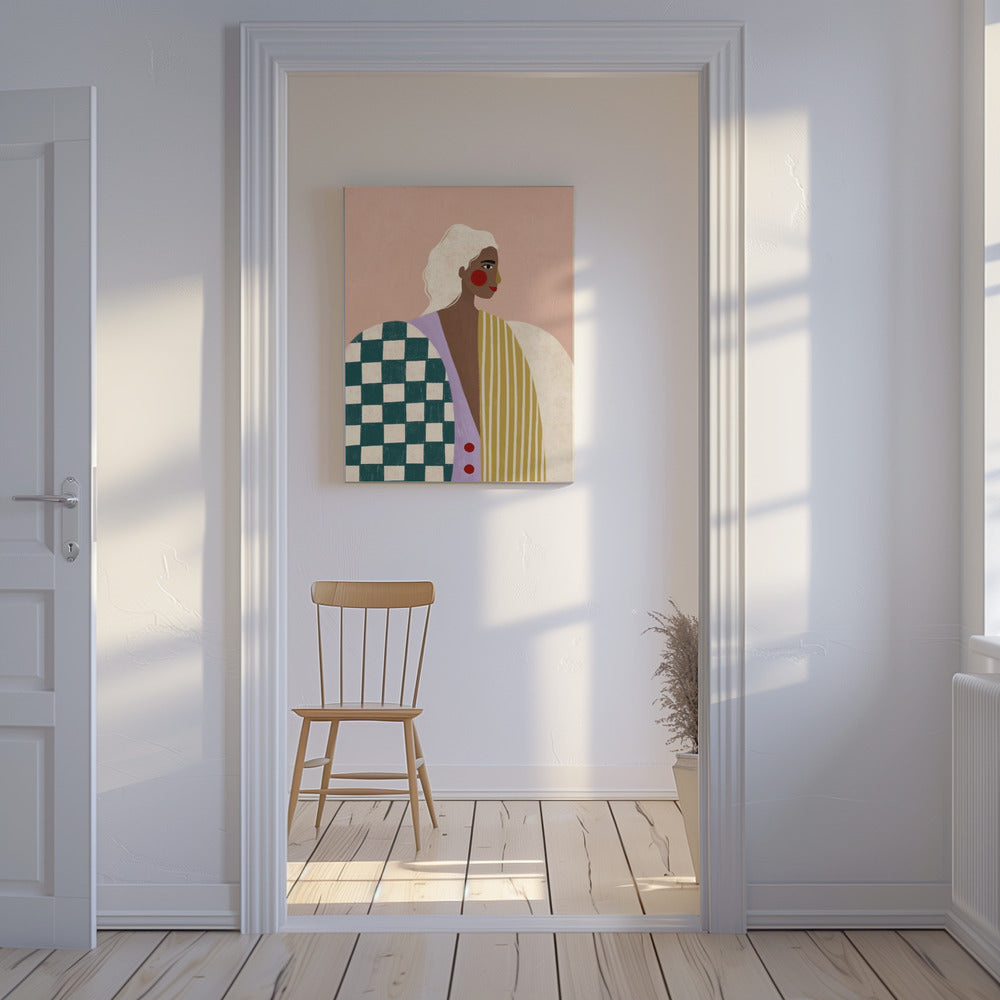Funky bluse | Lærredsbilleder