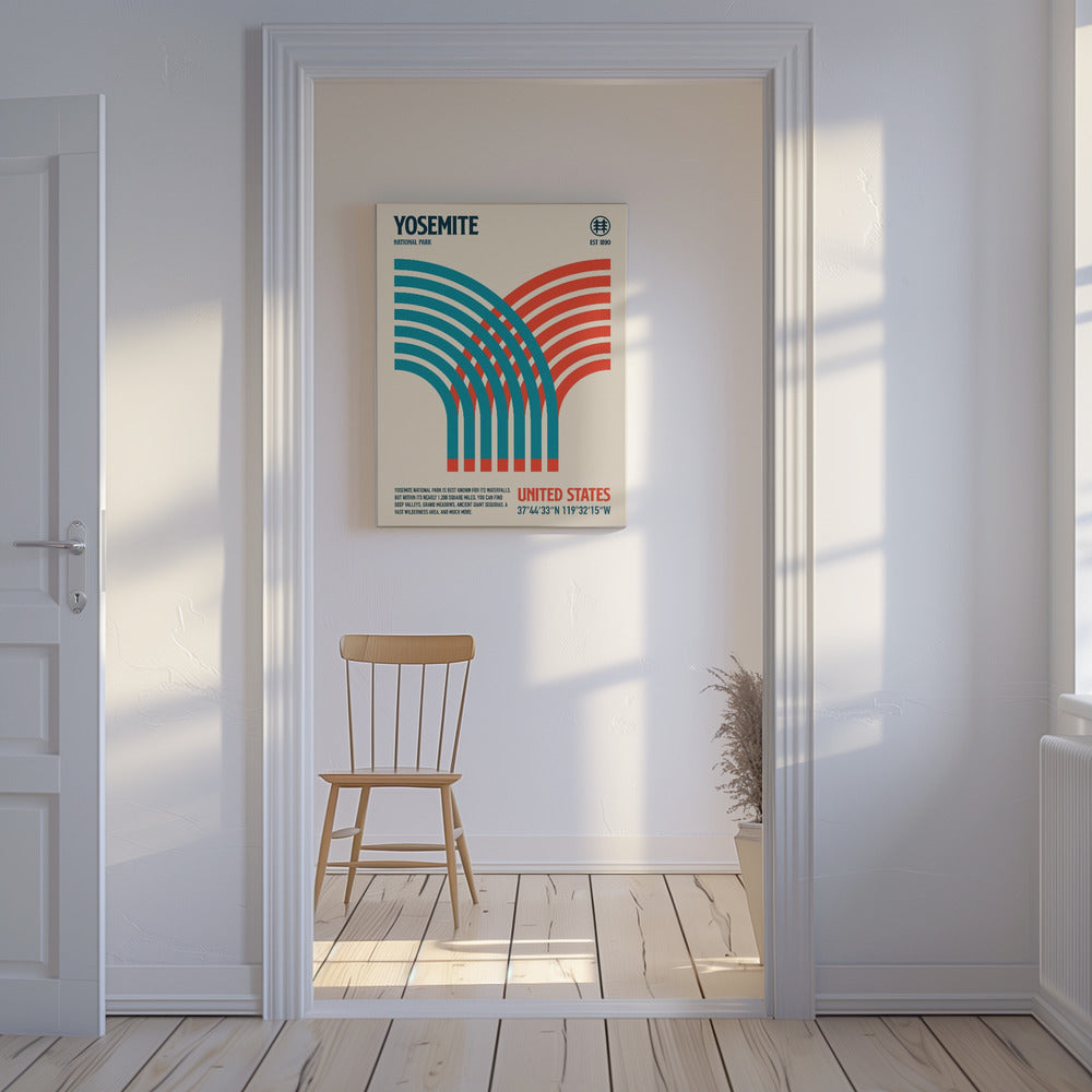 Viaggio nel Parco Nazionale di Yosemite Poster - Stampe d’Arte | Stampe su Tela