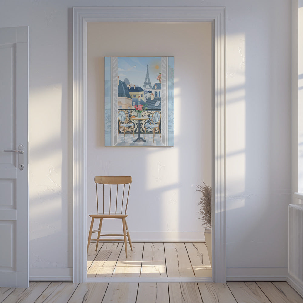 Terrazza di Parigi | Stampe su Tela