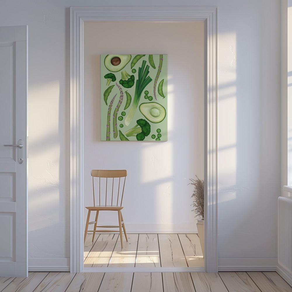 Green vegetables | Canvas
