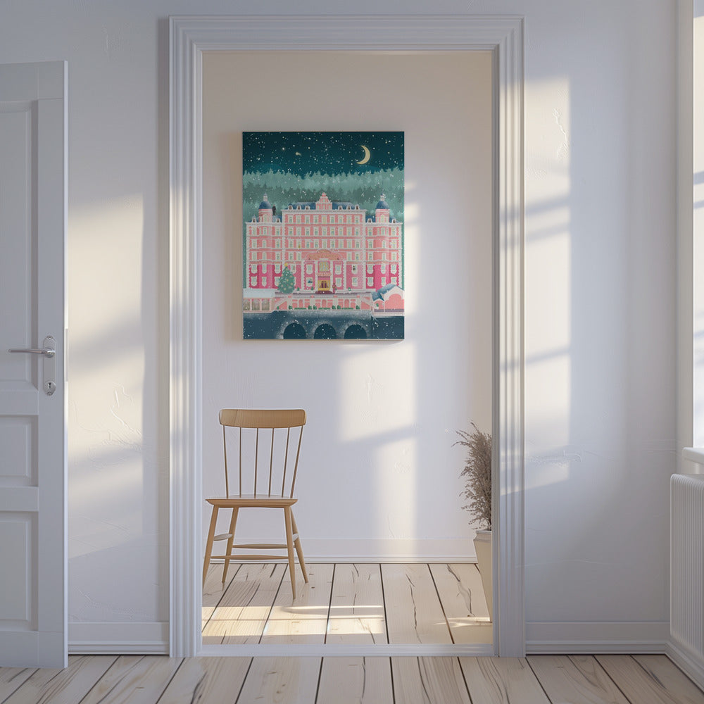 Vacanze al Grand Budapest Hotel | Stampe su Tela