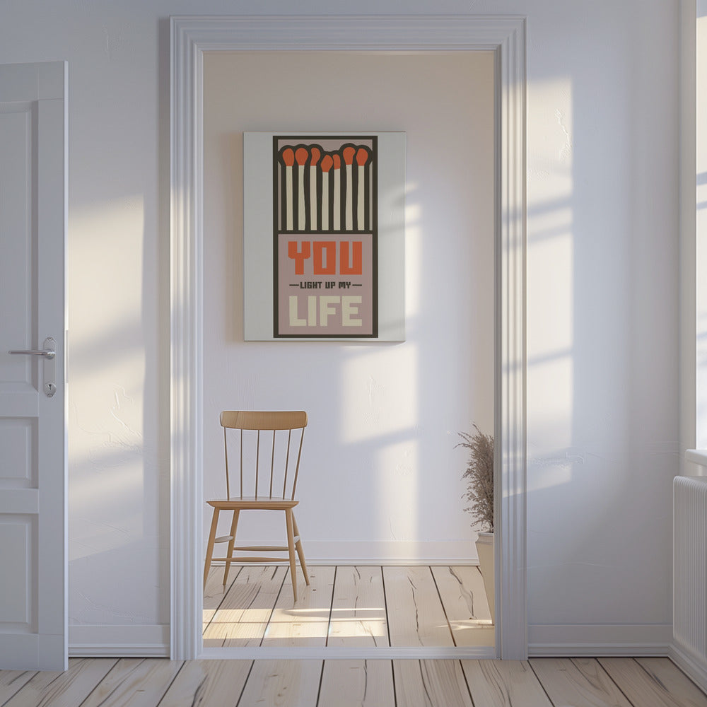Vintage Matchbox Design | Canvas