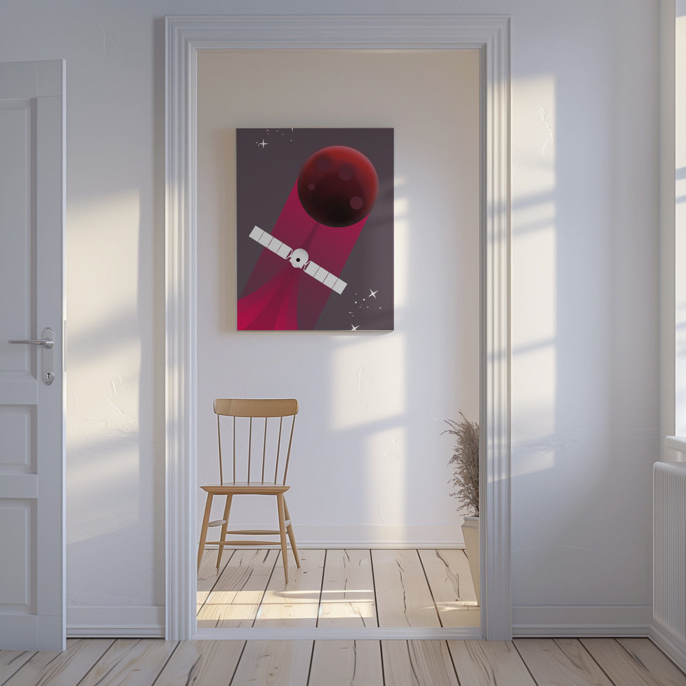 Mars erkunden | Leinwand