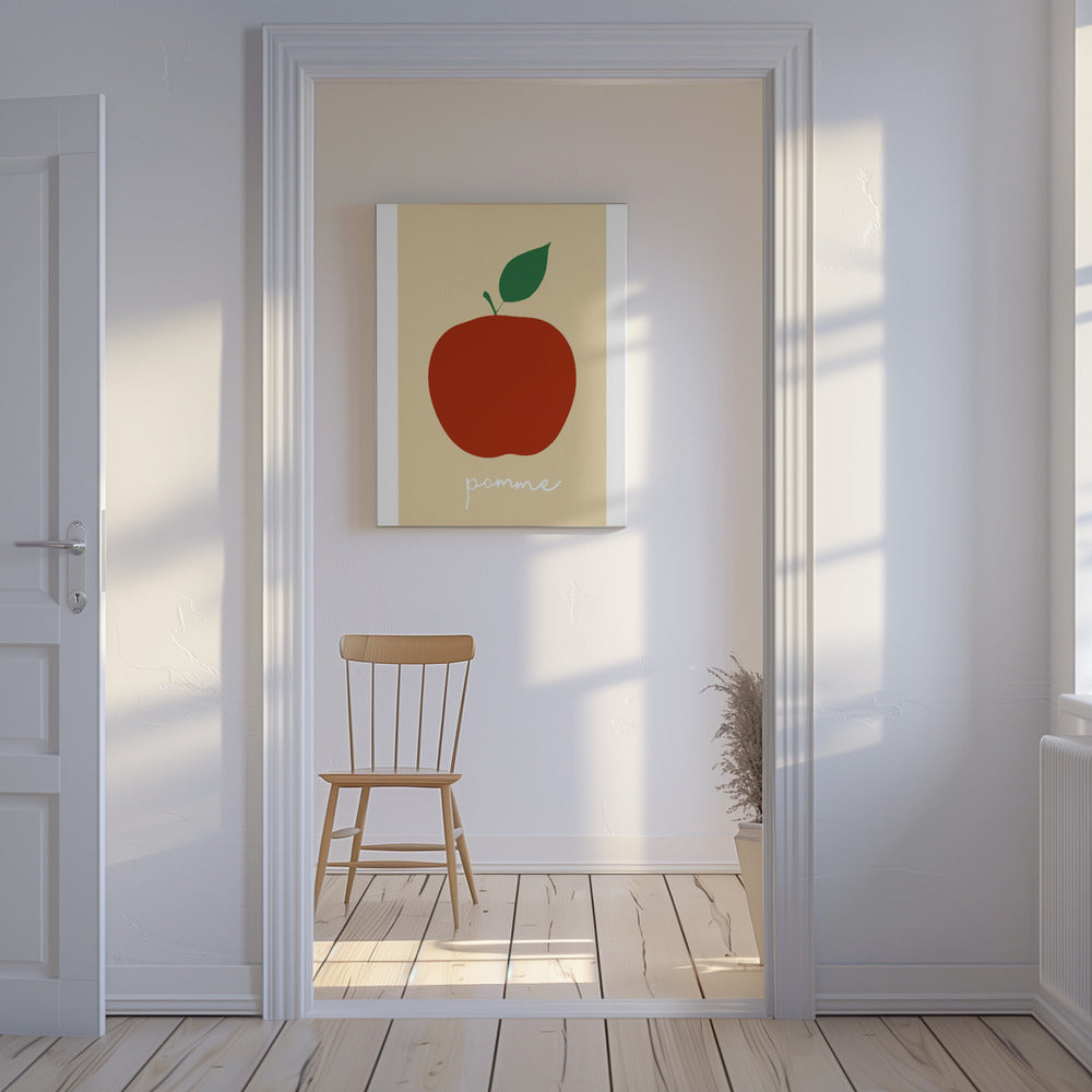 La Pomme (Ljusröd) | Duk