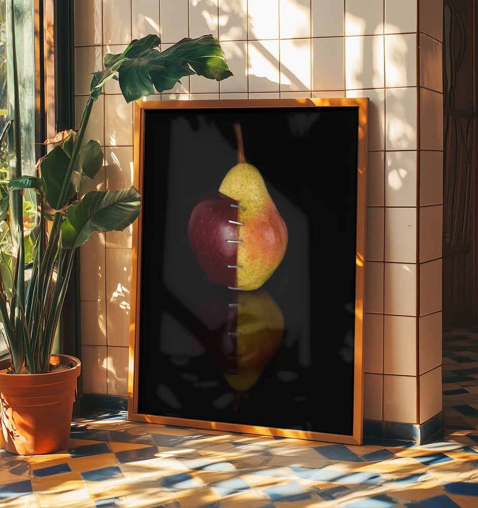 Æble/Pære OGM II | Plakater - Kunsttryk