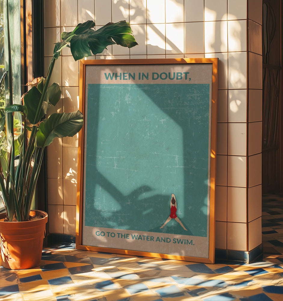 Open Water Standard Wall Art | Poster
