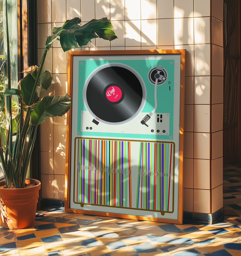 Vinylstapel | Affisch