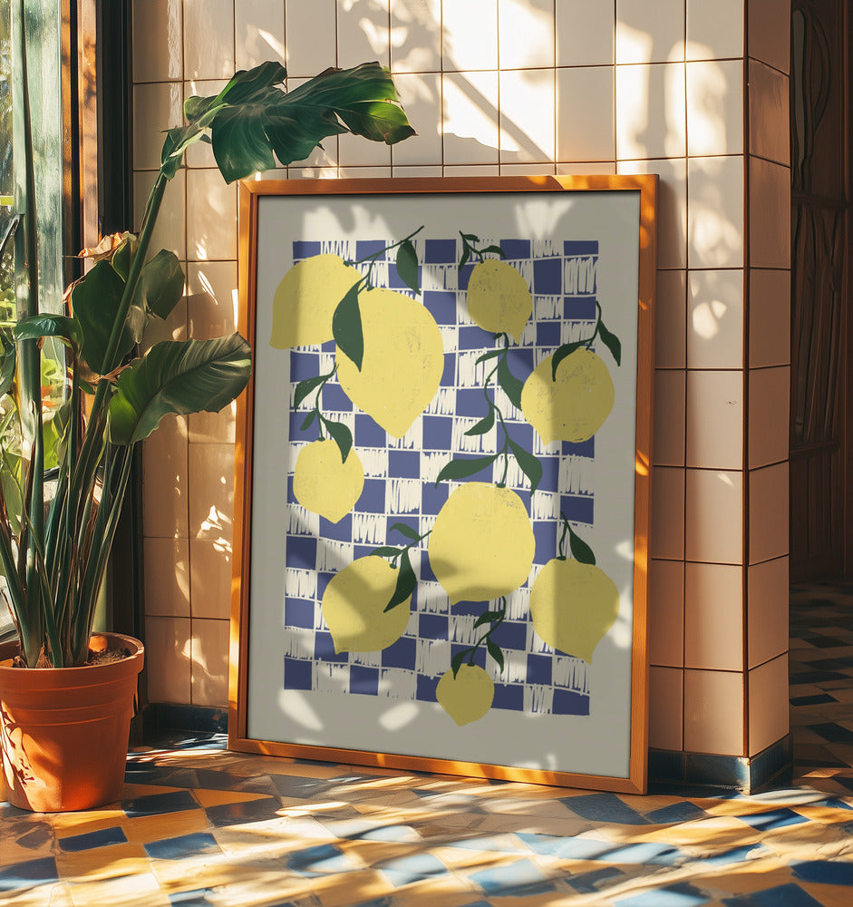 Citroner | Plakater - Kunsttryk