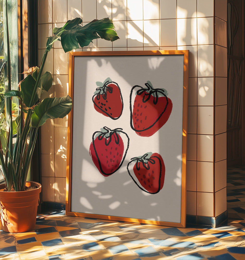 Fraises | Posters - Affiche Artistique