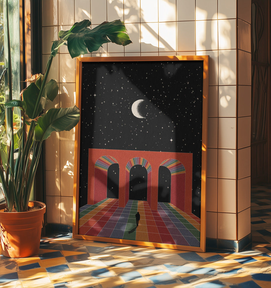 Triumphal Arch in Space | Poster