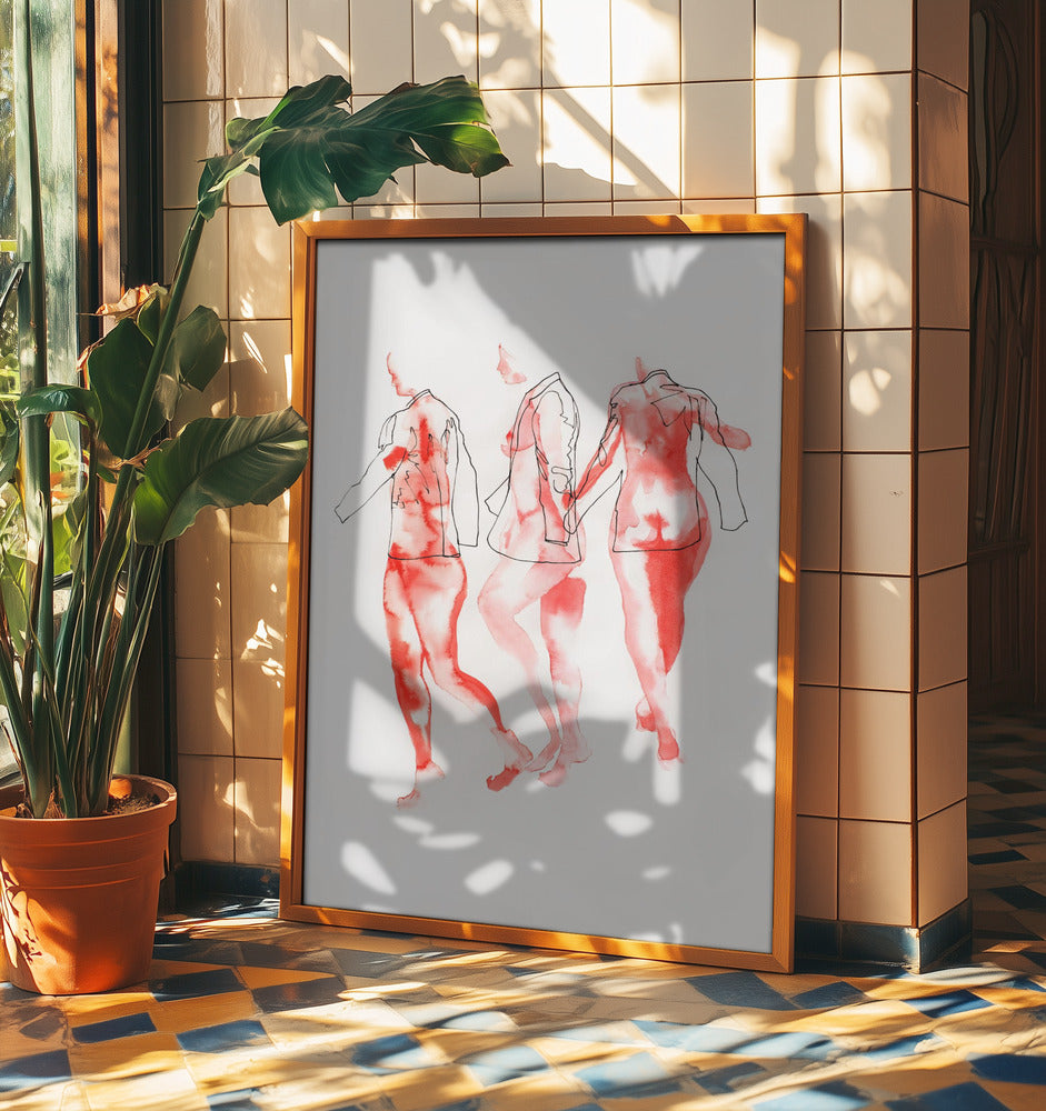 Figurstudie (prova mig på) | Poster