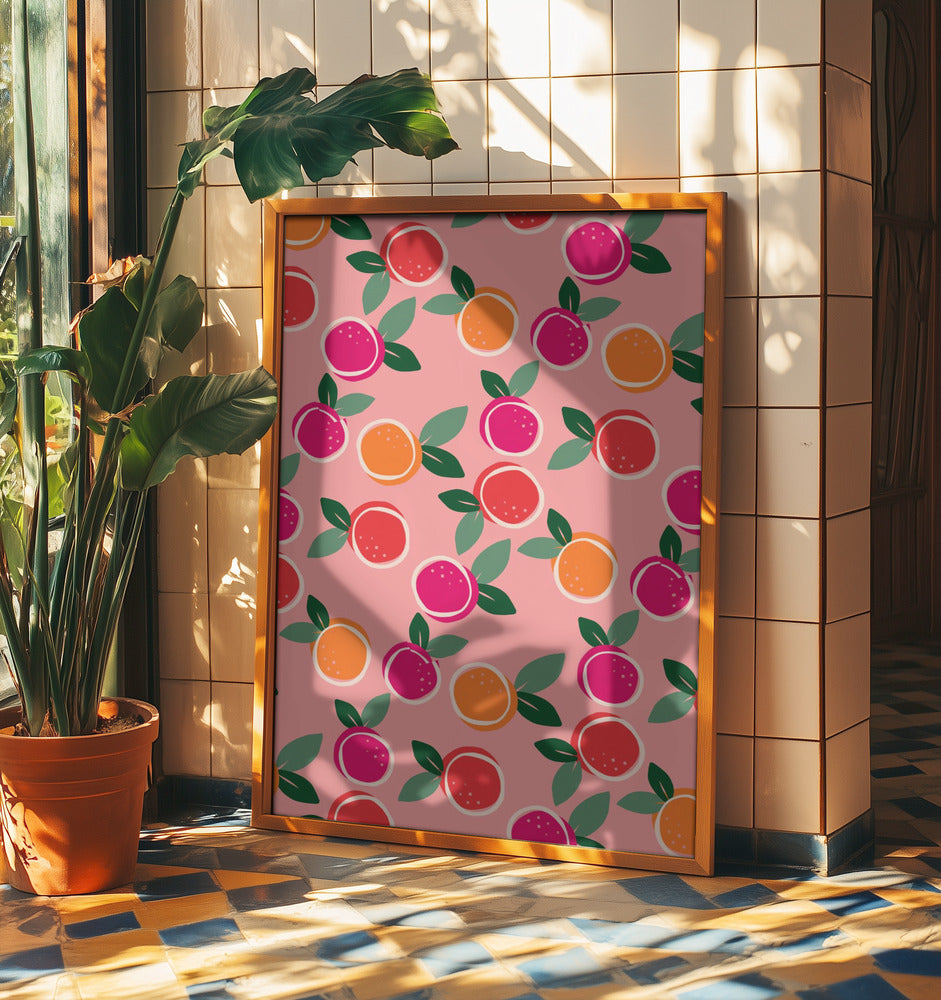 Sunset Citrus Symphony | Poster