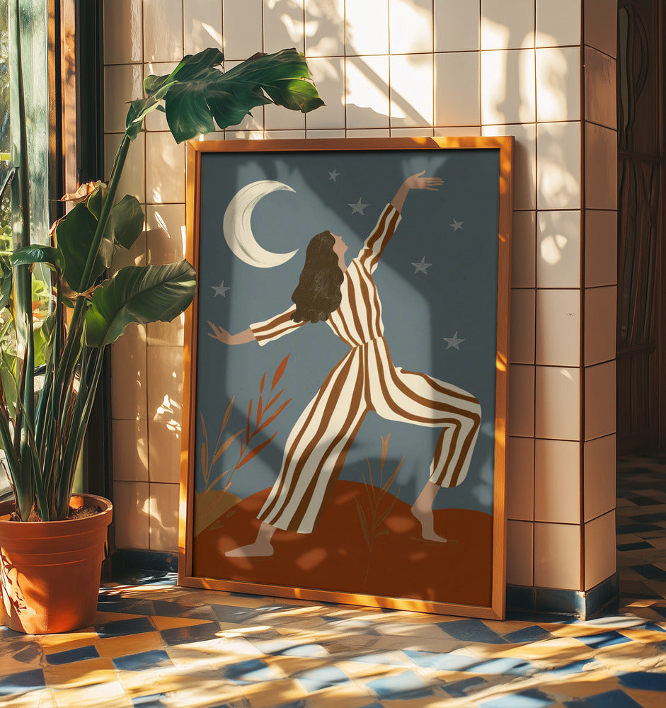 Tanzen mit Sternen | Poster - Kunstdruck