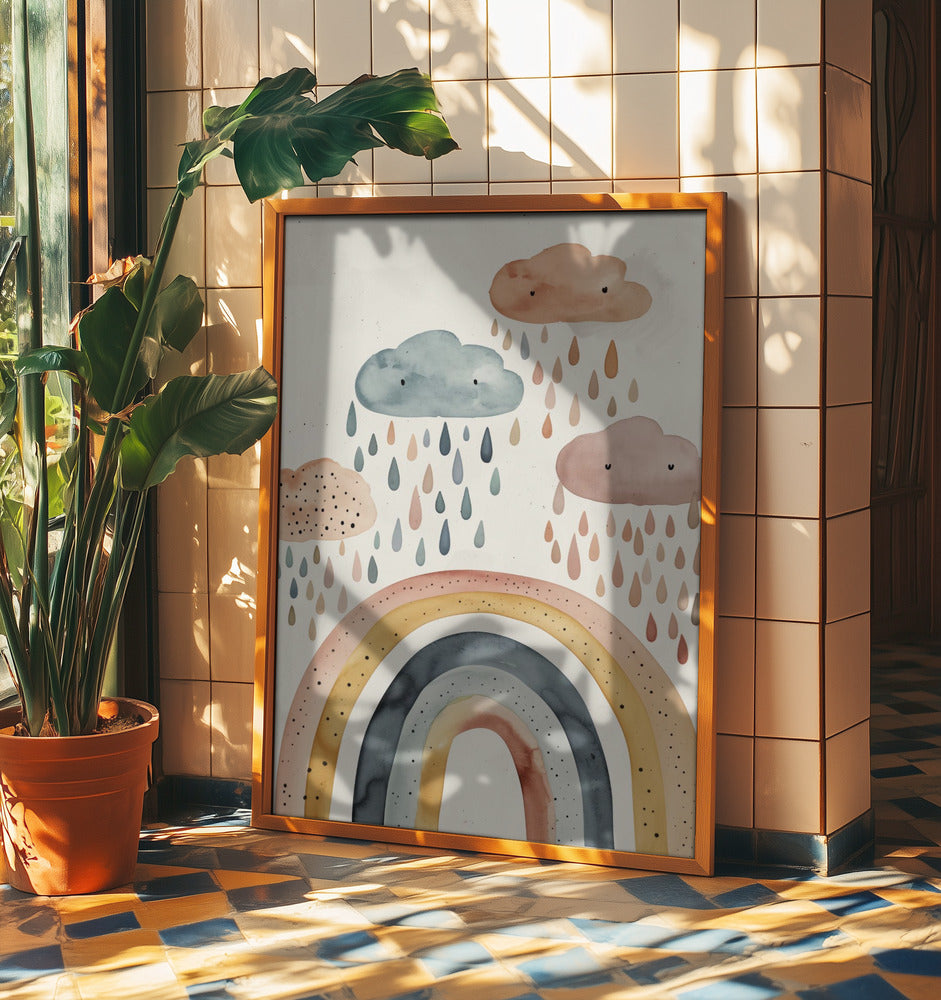 Playful Rainbows | Poster