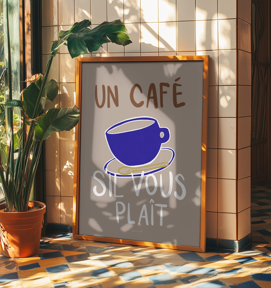 Ett kafé | Poster