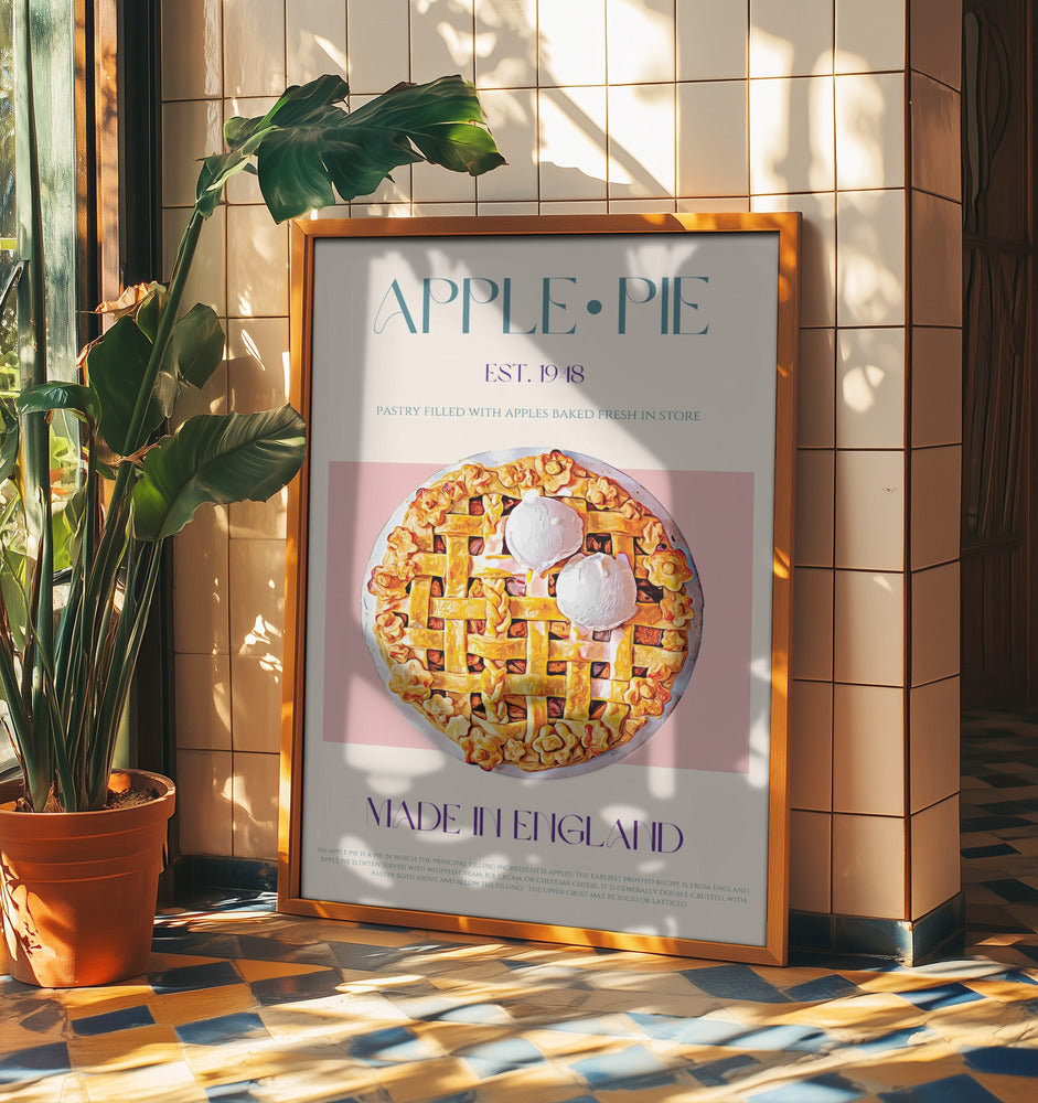 Apfelkuchen | Poster