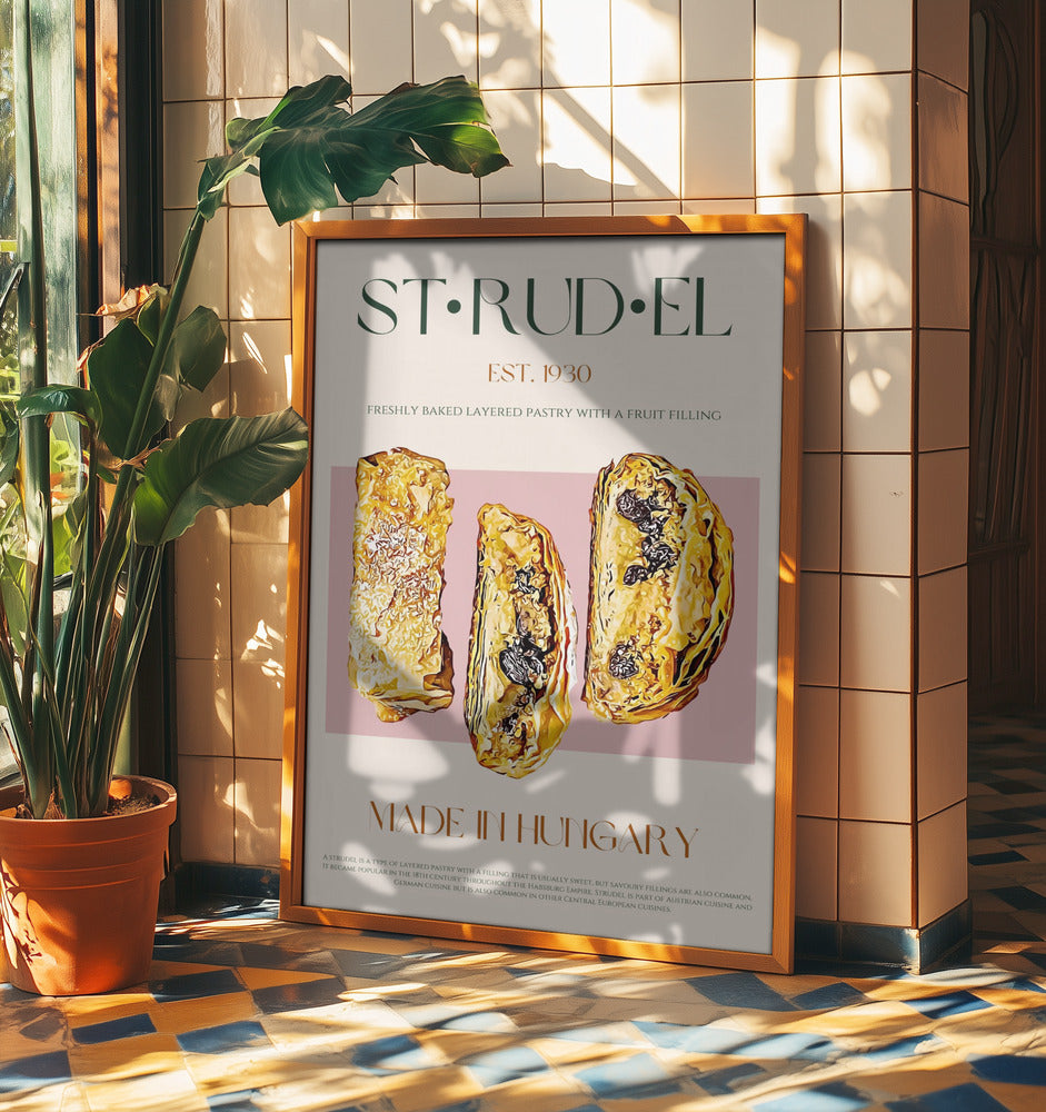 Gyllene strudelskiva | Poster