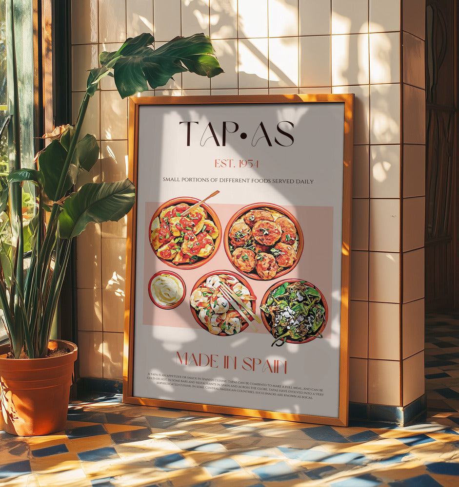 Flavorful Spanish Bites | Poster