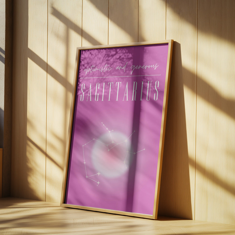 Sagittarius Zodiac Print Art | Poster