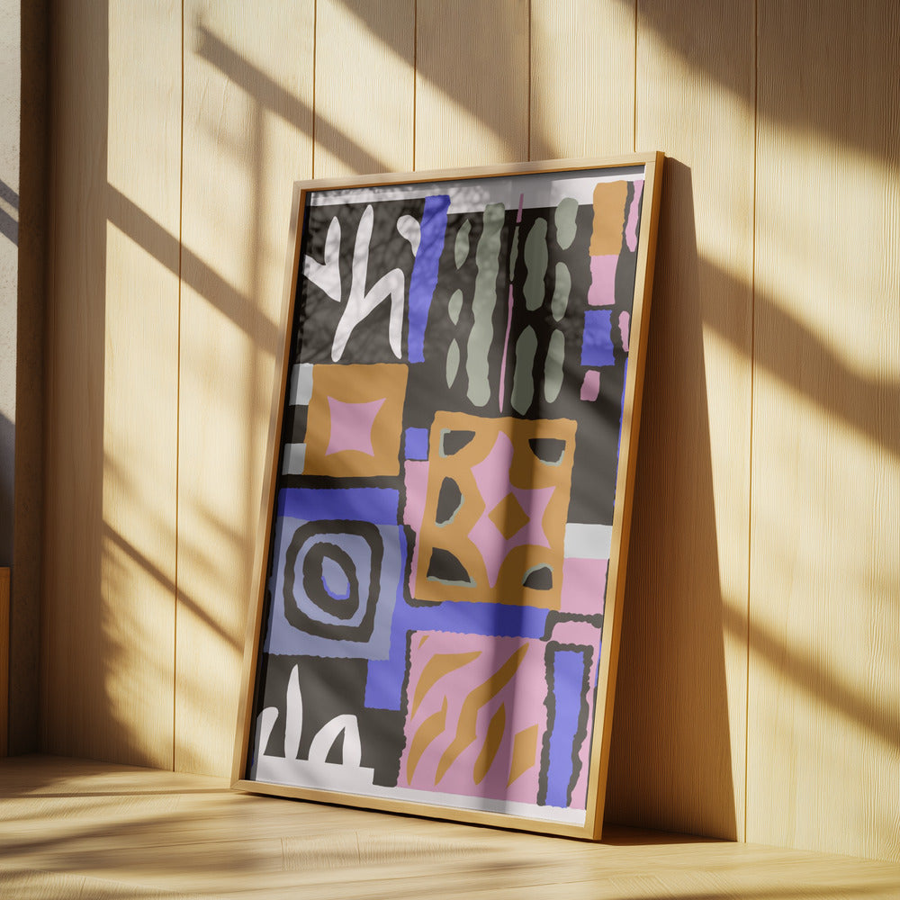 Bunte Geometrie | Poster