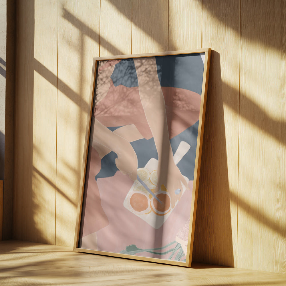 Cortar pomelos | Posters - Impresiones de Arte