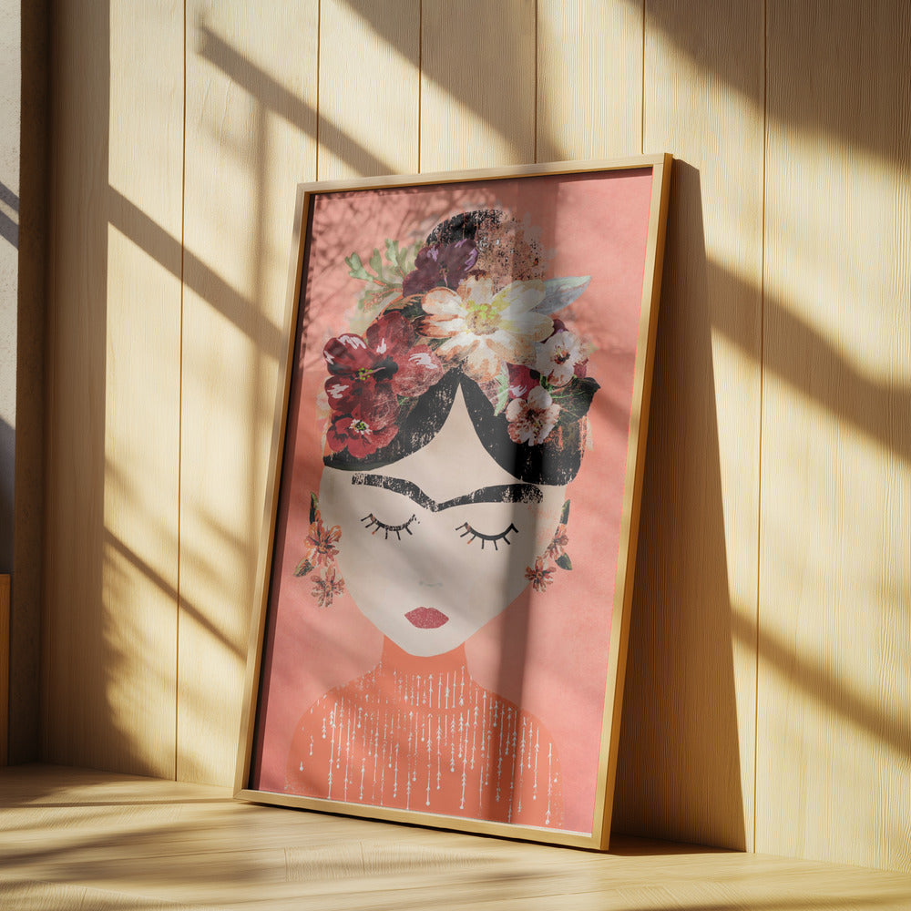 Frida (Pfirsich) | Poster