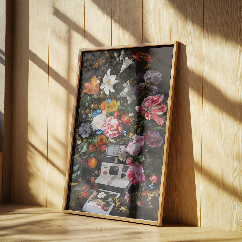 Floral Instant Photo | Poster