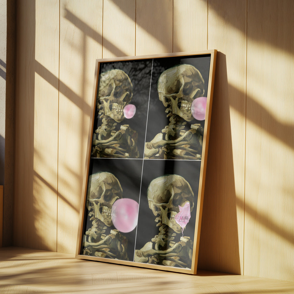 Skull Gum Explosion | Poster
