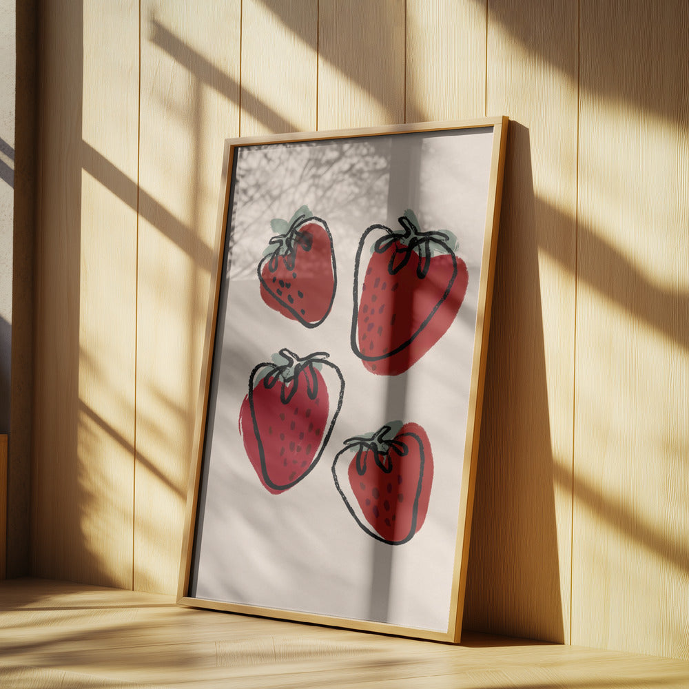 Fraises | Posters - Affiche Artistique