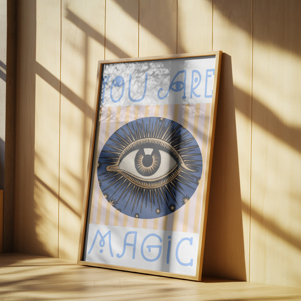 Allsehendes Auge1 Ratioiso | Poster - Kunstdruck