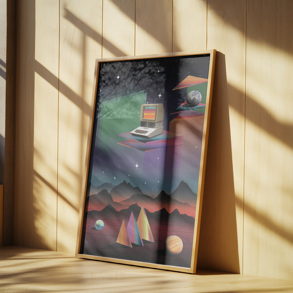 80s CRT Computer | Poster