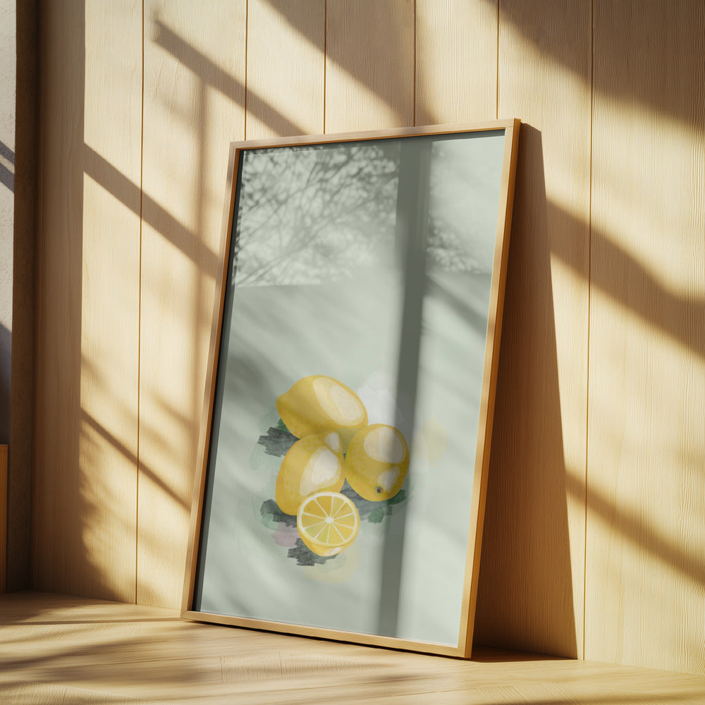 Three and a half lemons | Poster