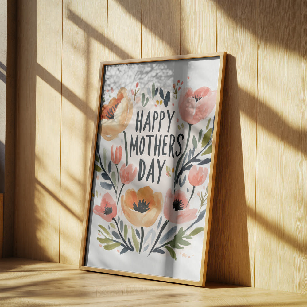 Glædelig mors dag | Plakater - Kunsttryk
