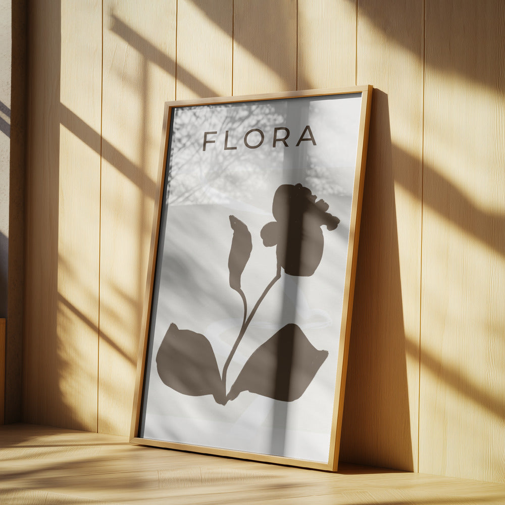 Minimal blomning | Poster