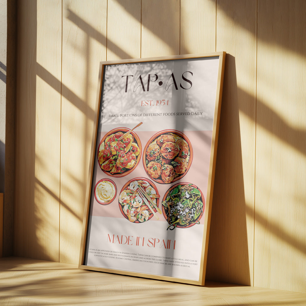 Flavorful Spanish Bites | Poster