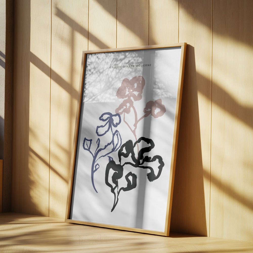 Floral Silhouettes | Poster