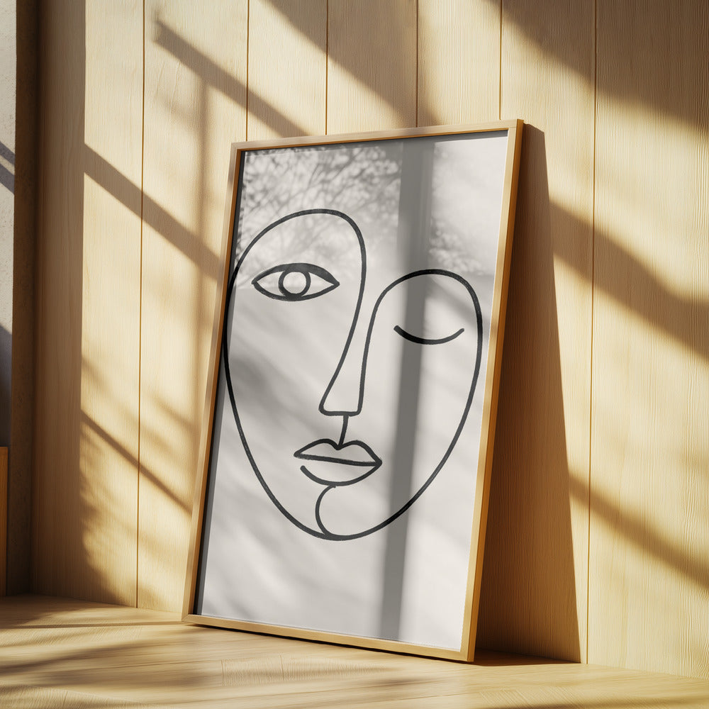 Minimalist Face | Poster