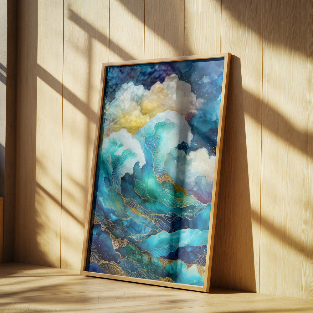 Nautica Sea Art Watercolor (23) | Poster