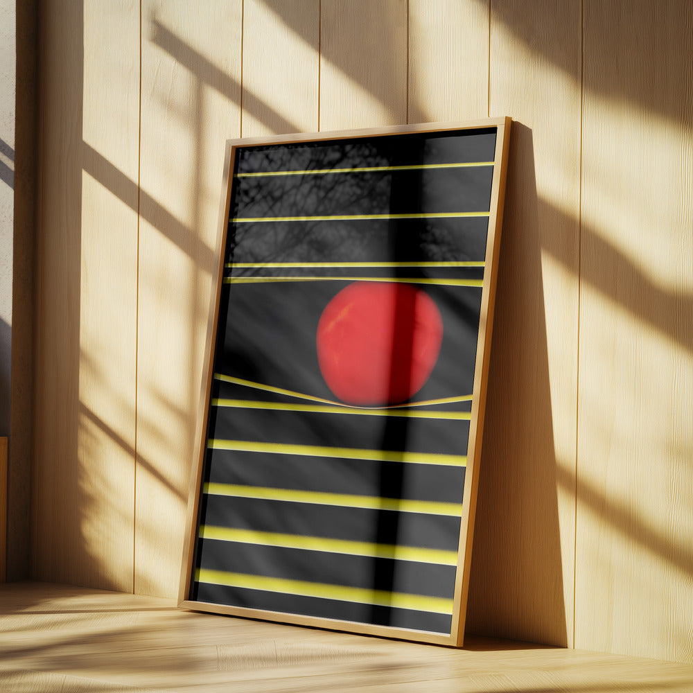 Lijnen en cirkel | Posters - Kunstdrukken
