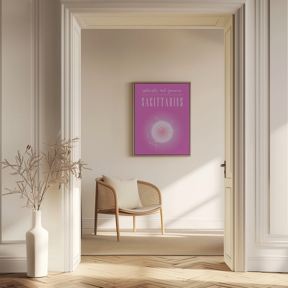 Sagittarius Zodiac Print Art | Poster