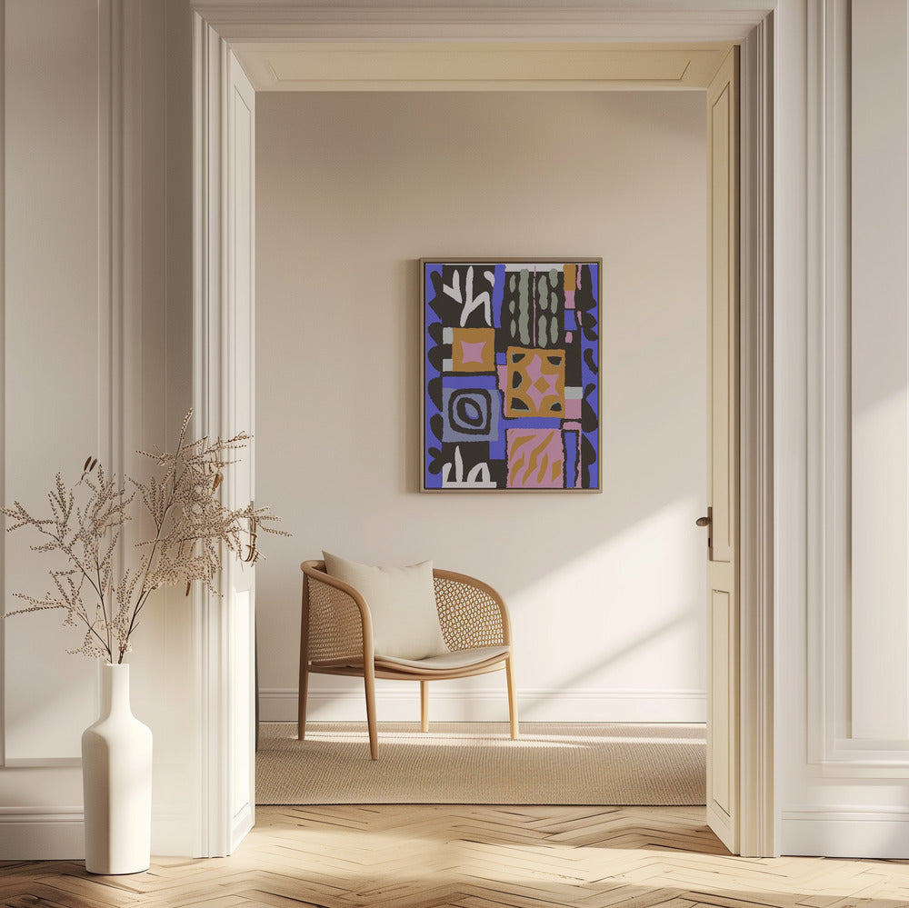 Bunte Geometrie | Poster