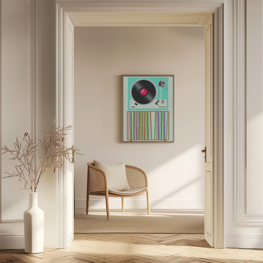 Vinylstapel | Affisch