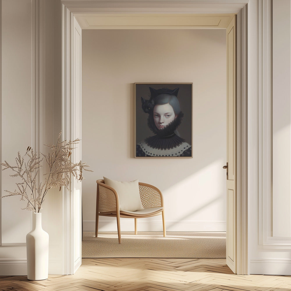 Signorina Gattina Nera | Poster - Stampe d’Arte