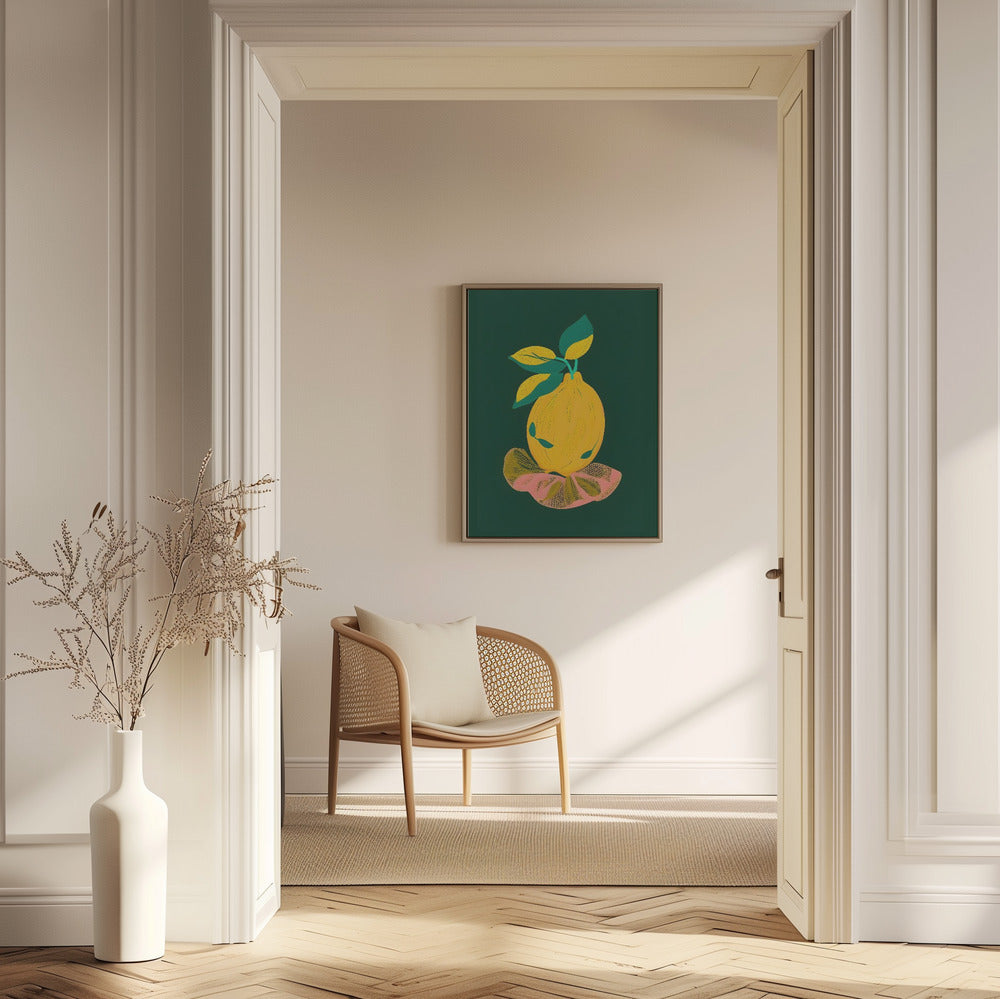 Citron är ur nätpåsen | Poster