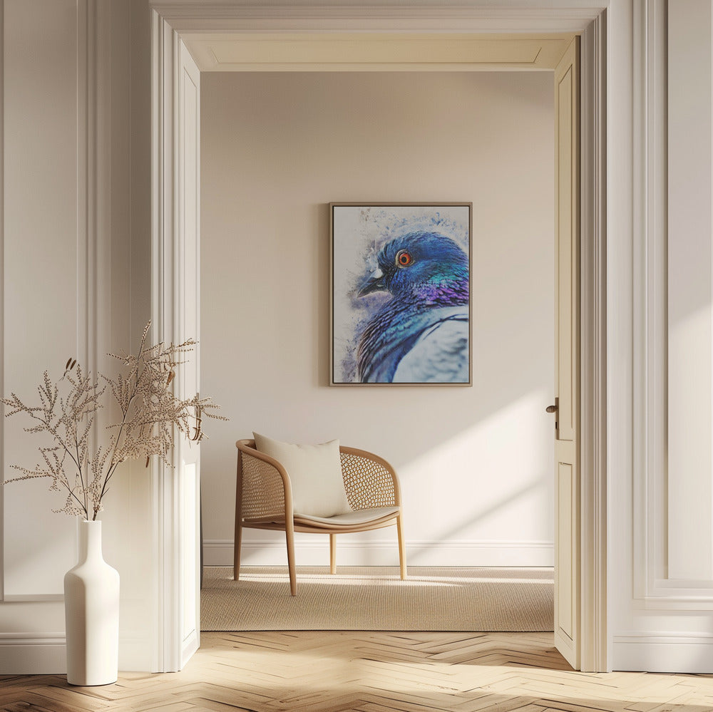 Animals Bird Dove Watercolor Animal Art | Poster