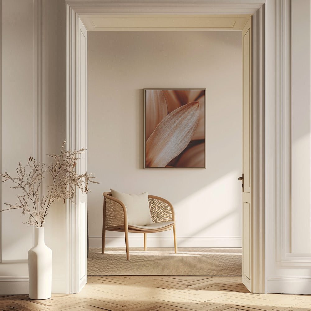Amber Petal Elegance | Poster